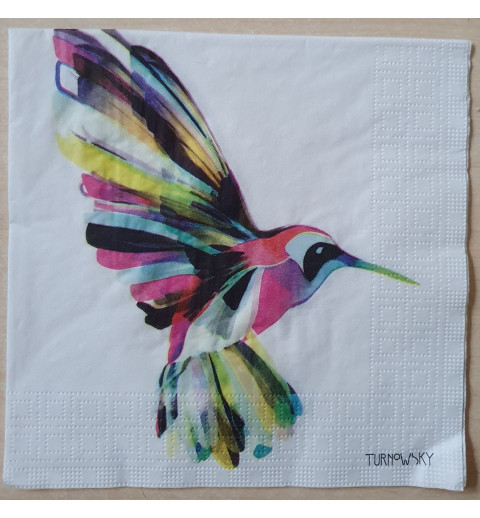 Serviette Eisvogel