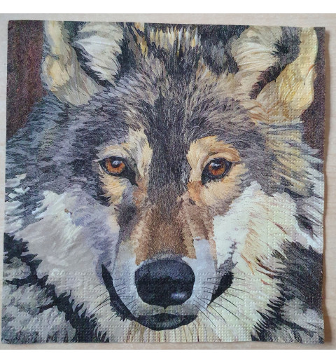 Serviette Wolf