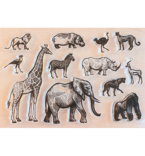 Clear Stamps Wild Life