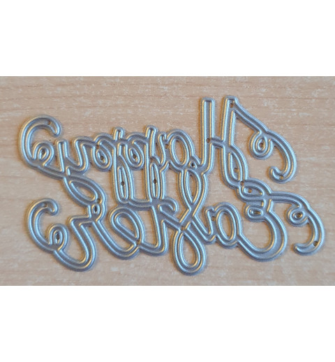 Metall Stanzform Happy Easter