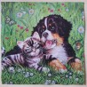 Serviette Hund/Katze