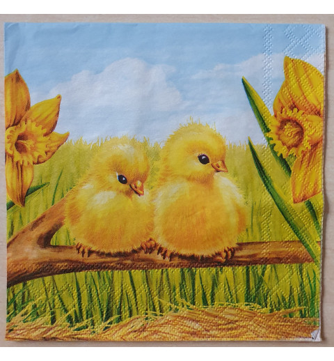 Serviette Küken