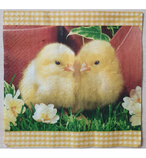 Serviette Küken