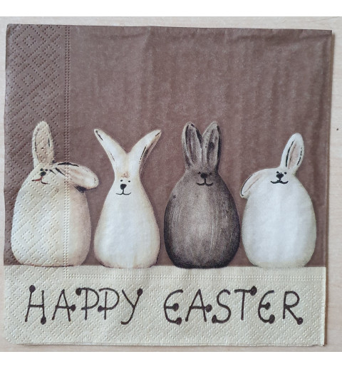 Serviette Happy Easter