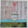 Serviette Kaninchen/Ei