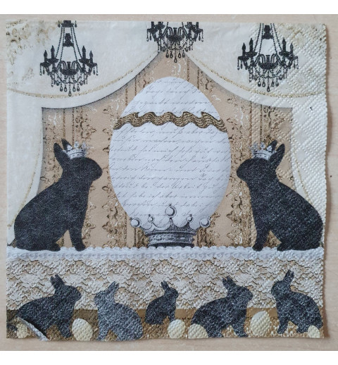 Serviette Kaninchen
