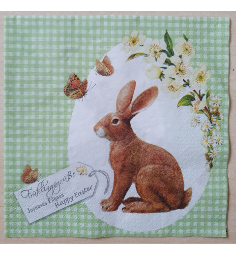 Serviette Kaninchen