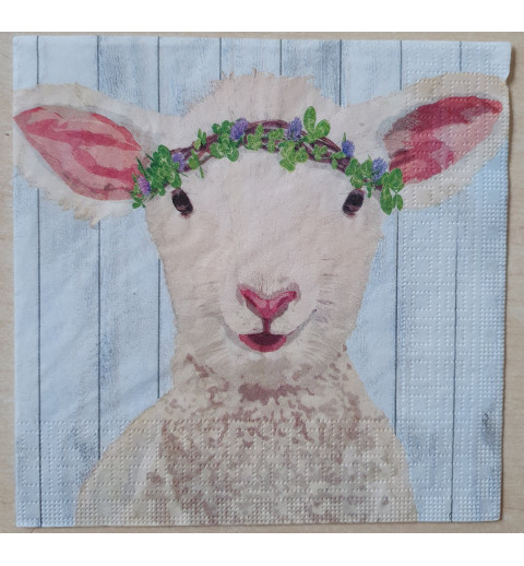Serviette Lamm
