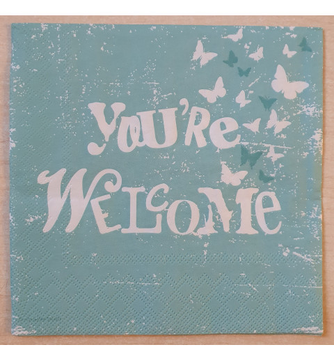 Serviette Welcome