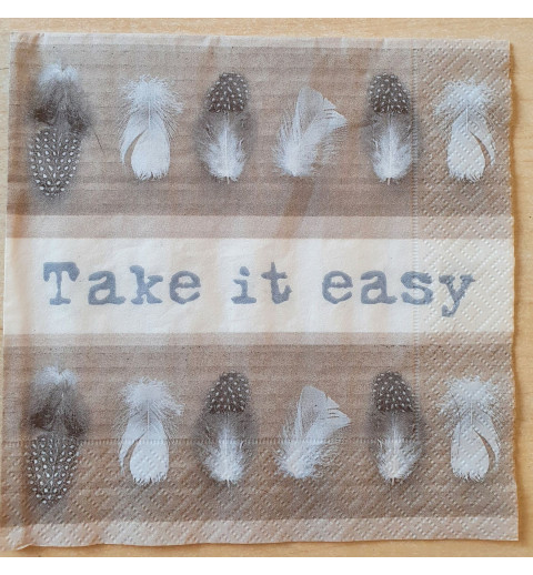 Serviette Take it Easy