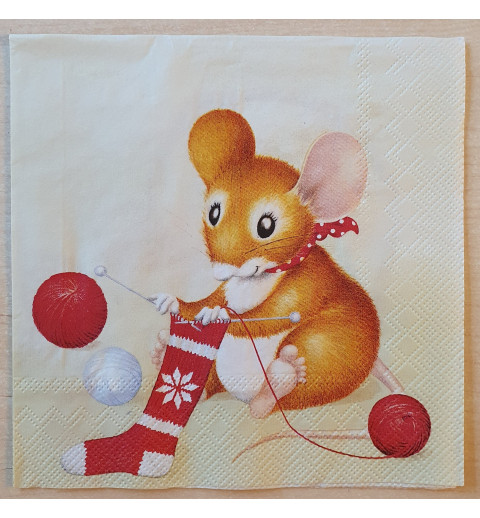 Serviette Maus