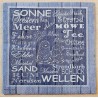 Serviette Sonne, Meer......