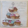 Serviette Cupcakes