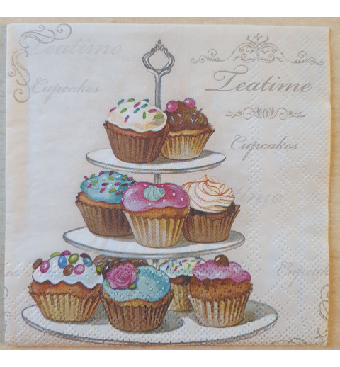 Serviette Cupcakes