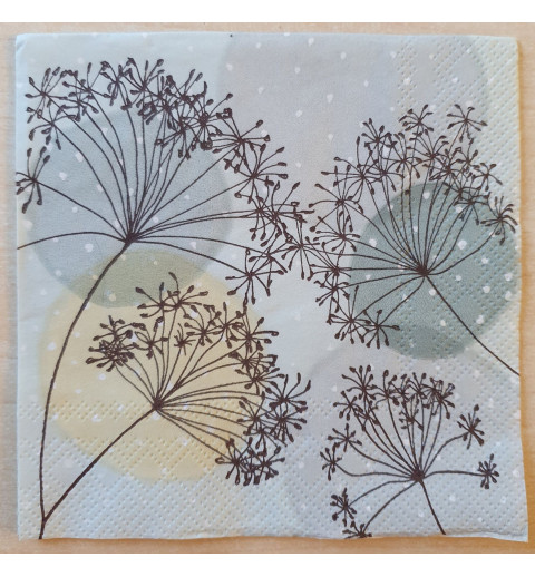 Serviette Pusteblume