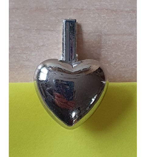 Herz Clip silber