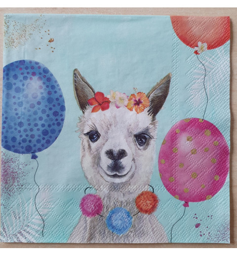 Serviette Lama