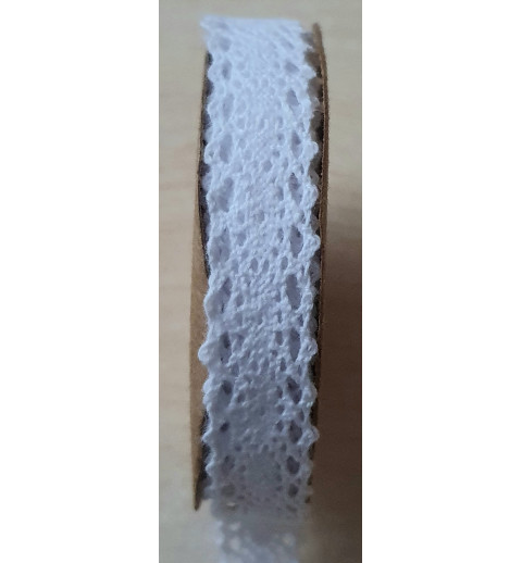 Spitzenband weiss
