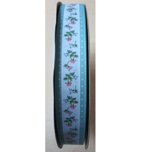 Dekoband Rosen mint