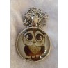 Kette mit Cabochon-Anhänger Eule 2