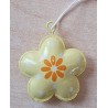 Metall Blume gelb
