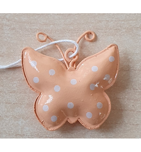 Metall Schmetterling lachs