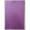Glitzer Moosgummi lila