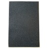 Glitzer Moosgummi schwarz