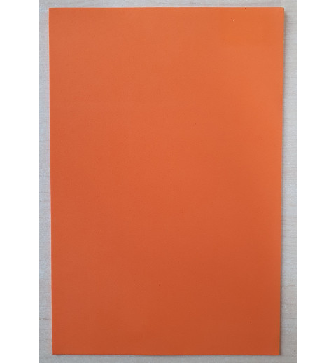 Moosgummi orange