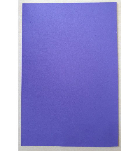 Moosgummi violette