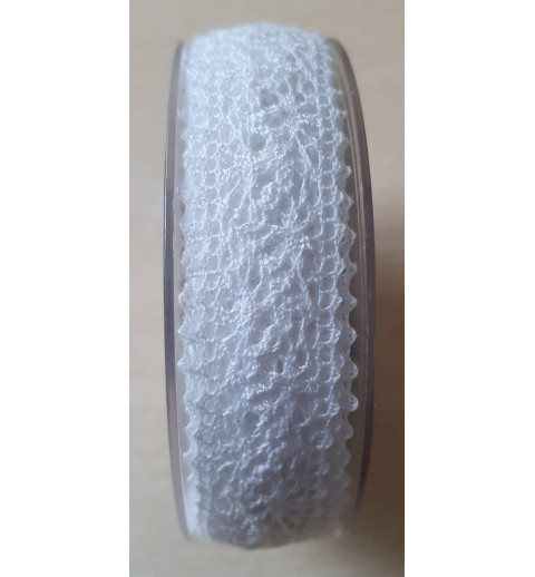 Spitzenband weiss