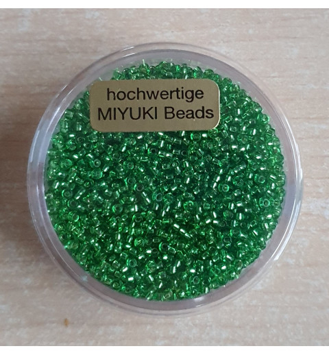 Miyuki Rocailles silverlined peridot