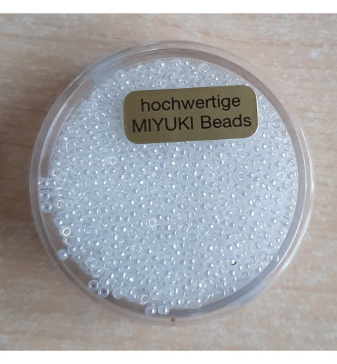 Miyuki Rocailles ceylon white