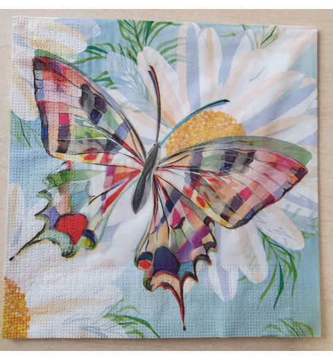 Servietten Schmetterling bunt