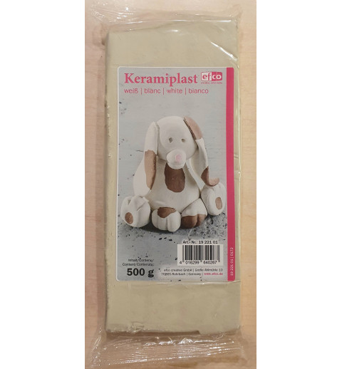 Keramikplast weiss