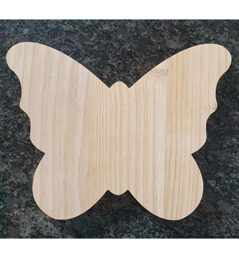 Holz Schmetterling stehend