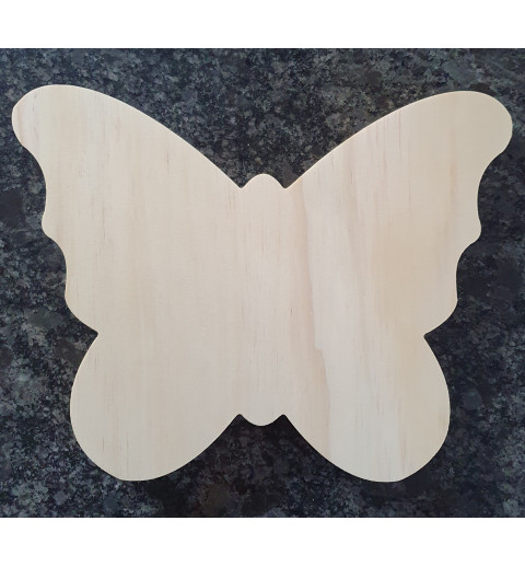 Holz Schmetterling stehend