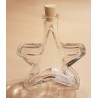 Glasflasche Stern