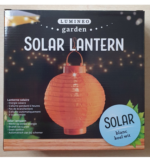 Solar Lampion orange