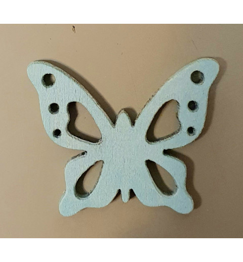 Holz Schmetterling mint