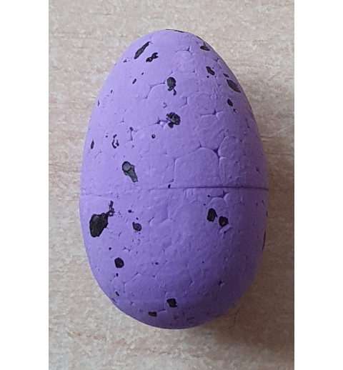 Schaumstoff Ei violette