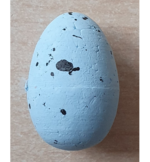 Schaumstoff Ei blau