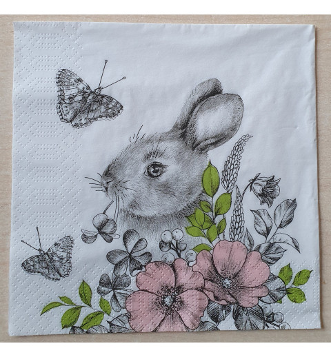 Serviette Kaninchen
