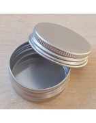 Alu/Glas Dosen-Behälter