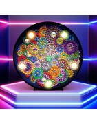 3D Diamant Pixel Lichter